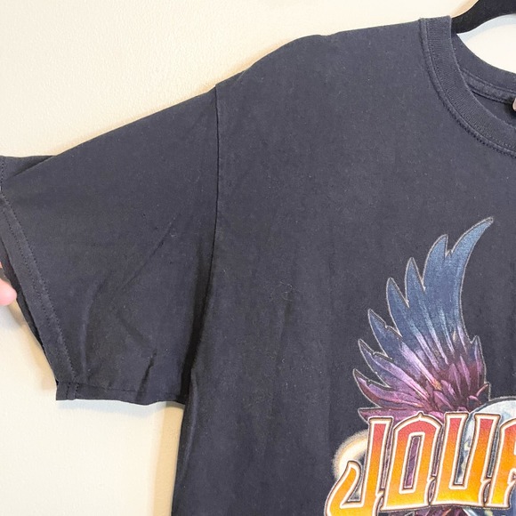 Journey Band 2016 Fest Tour Short Sleeve Crew Graphic Black T-Shirt Size Large - Picture 12 of 13